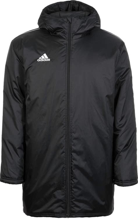 stadionjacke adidas herren schwarz|Adidas Core 18 Stadionjacke black/white .